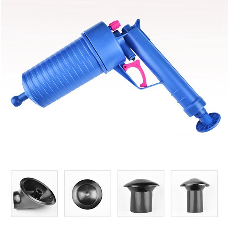 Luchtpomp Druk Pijp Plunger Ontstopper Riool Zinkt Wastafel Pijplijn Verstopt Remover Badkamer Keuken Wc Cleaning Tools