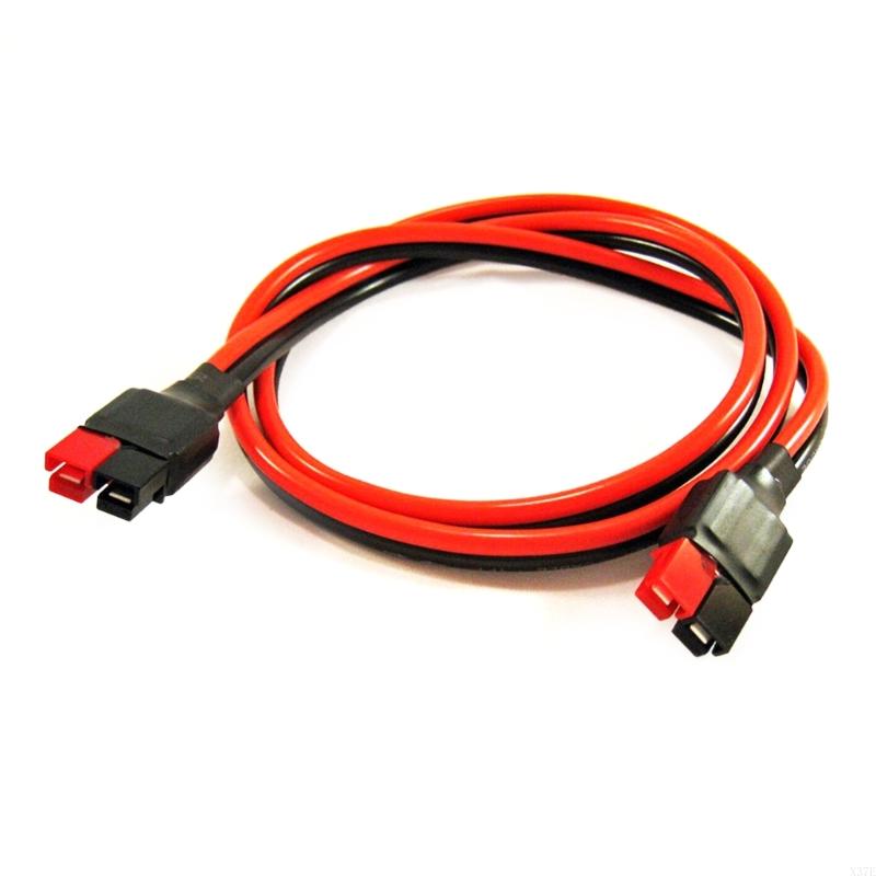 920l 50/100cm 14 awg-kontaktkabel dobbelkontakt til anderson-ledningsadapter strømfordeling til elektriske kjøretøy