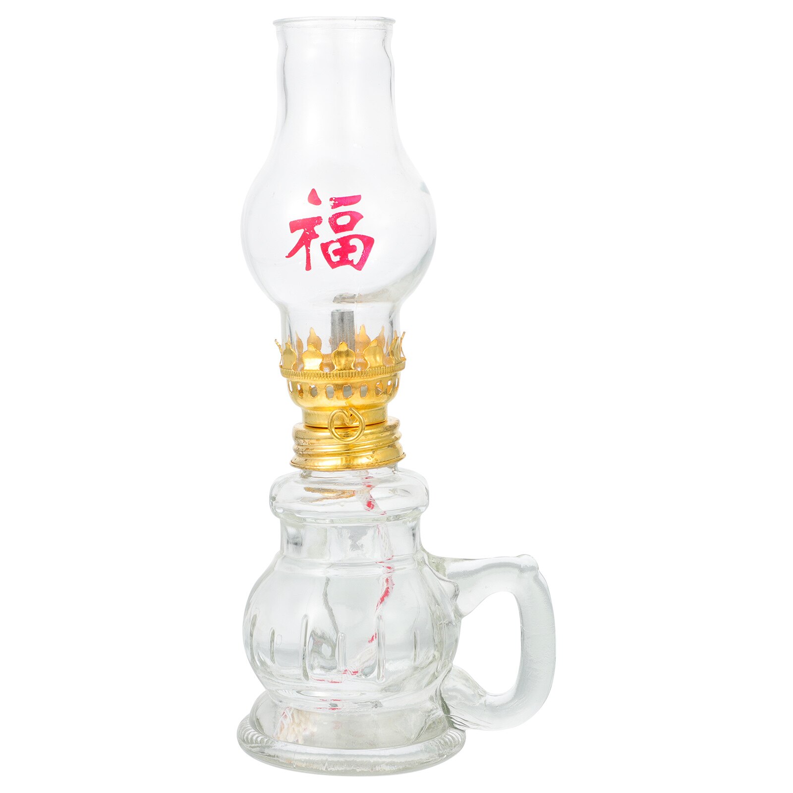 Chinese-style Kerosene Lamp Glass Kerosene Oil Lamp Retro Kerosene Oil Light