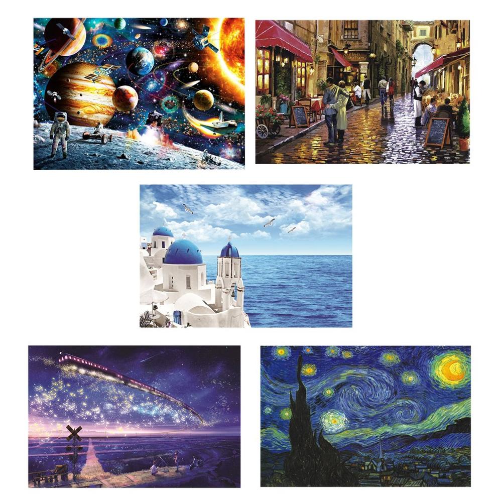 1000 Delige Set Volwassen Art Puzzel Puzzels Voor Volwassenen Leisure Puzzels Games Diy Art Thuis Muur Decor