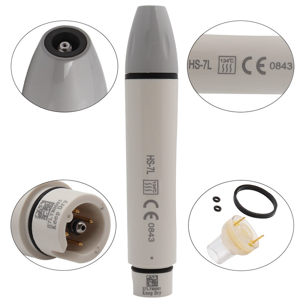 Original Woodpecker Dental Ultrasonic Piezo Scaler Handpiece Detachable LED Handpiece DTE HW-5L/HD-7L UDS-N2 LED/DTE V2 LED: Fit HD-7L