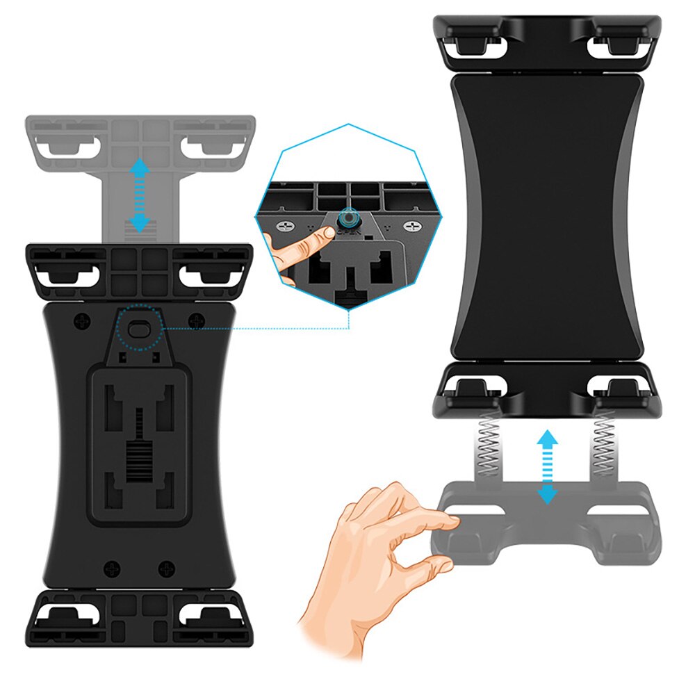 Spinning Fiets Pc Beugel Verstelbare Zwarte Houder Voor Mobiele Telefoon Tablet Mount Bike Beugel Tablet Holde Verstelbare Beugel