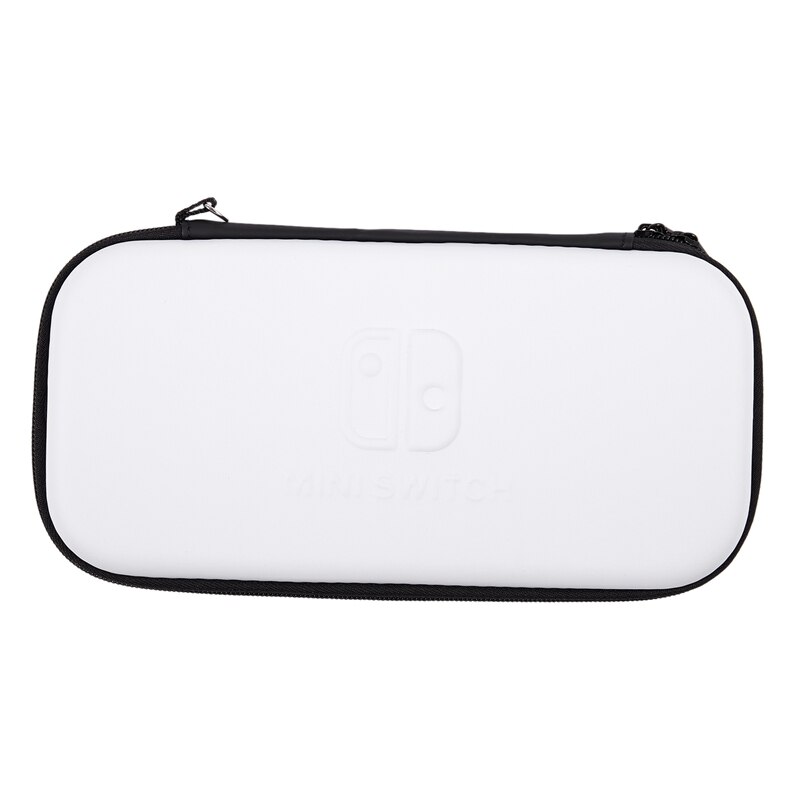 AM05-Portable Waterproof Game host Hard Protective Case for Nintend Switch Lite Storage Bag for Nintendo Switch Ns Mini Accessor: White