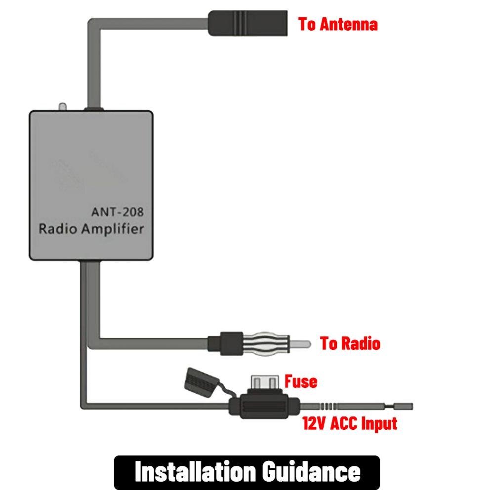 Auto Stereo Fm & Am Radio Signaal Antenne Antenne Signaal Amp Signaal Versterker Universele Auto Radio Fm Antenne Signaal booster