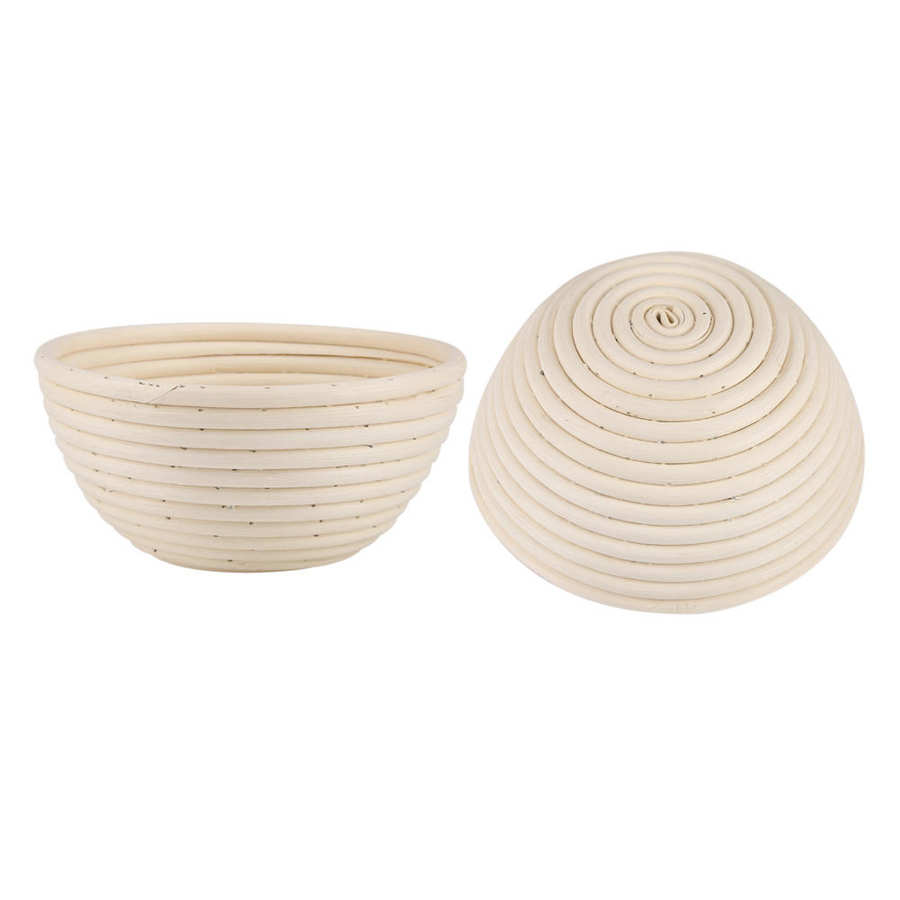 Redonda ratán Brotform Banneton pan prueba cesta herramienta para hornear masa