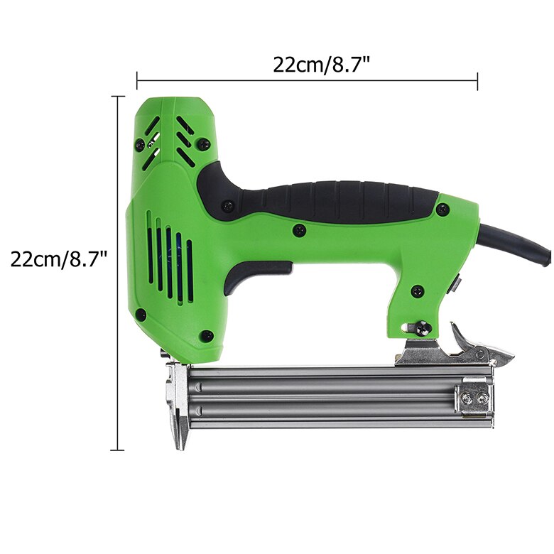 2000W Electric Nail Gun 220V-240V Nailer Woodworking Electric Tacker Furniture Staple Gun Power Tools