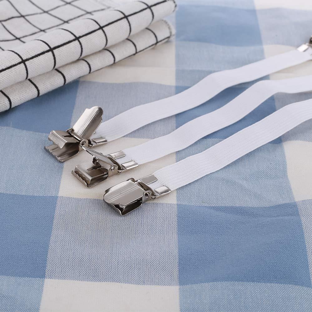 4X Ironing Board Cover Sofa Clip Fasteners Brace Bed Sheet Grips Folder