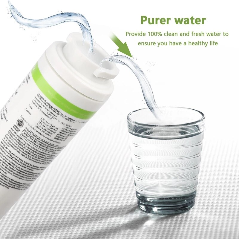 Compatible with Maytag UKF8001 filter, suitable for 4396395, EDR4RXD1, UKF8001AXX, UKF 8001P, 469006, Puriclean II, 1 pack