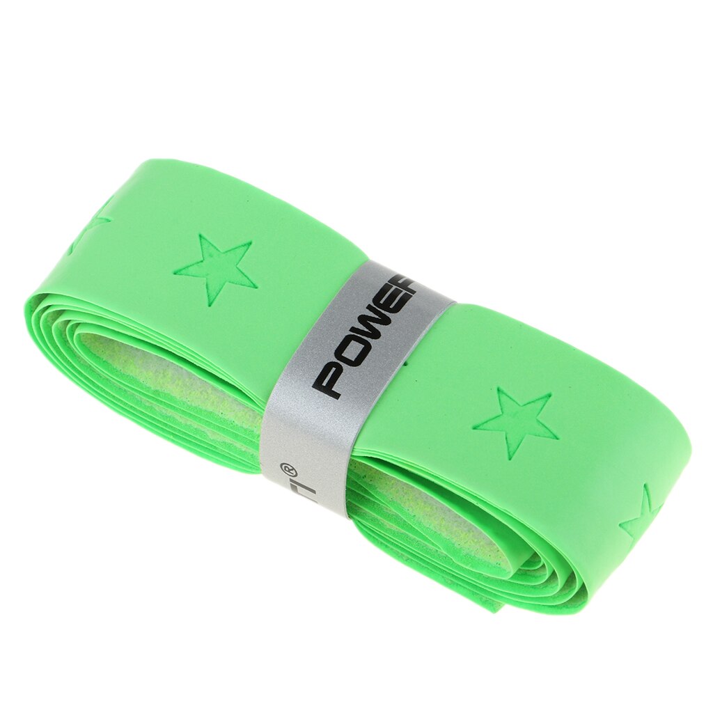 O overgrip antiderrapante absorve a umidade para o tênis badminton raquete de tênis de mesa guidão da bicicleta: green