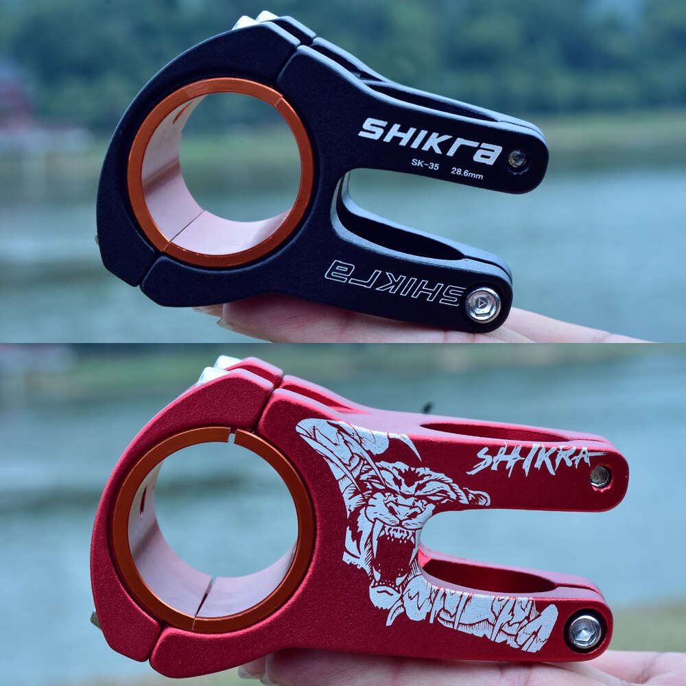 Mtb 35/50Mm Stuurpen Cnc 35Mm 31.8Mm Stuur Ultralight Holle Aluminium Legering Fiets Stuurpen 28.6Mm Stuurbuis Mountainbike