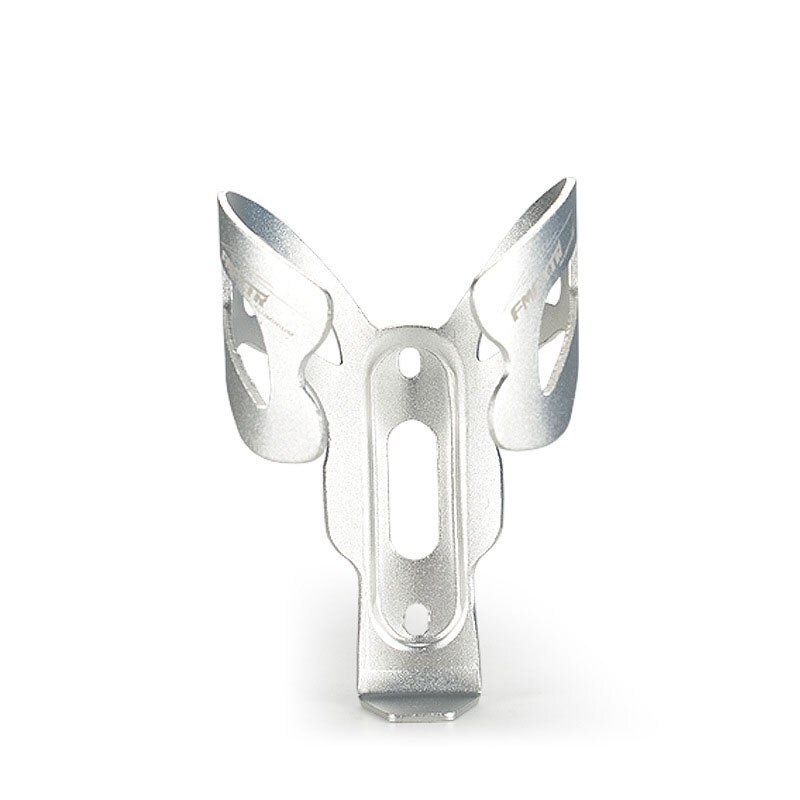 Soporte portabidones para bicicleta de montaña, soporte de aleación de aluminio de alta resistencia para ciclismo en bicicleta: Gris claro