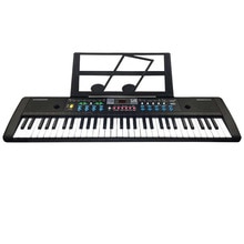 61 Keys Digital Electronic Keyboard And Microphone Electric Led Music,Eu Plus