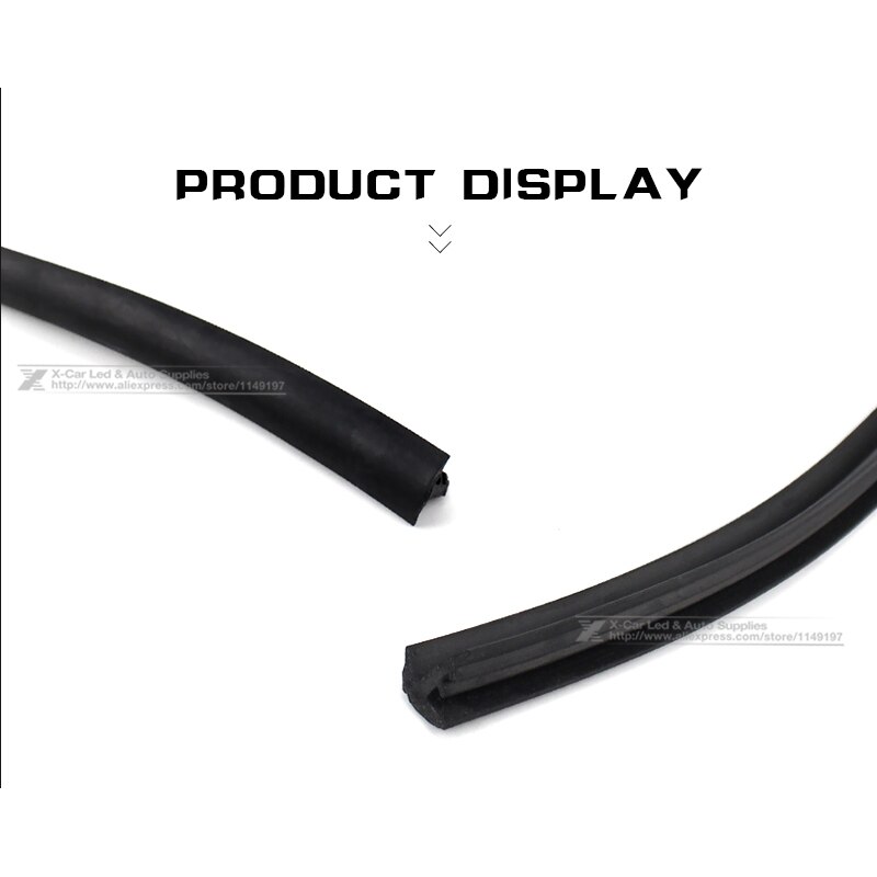 4 Meter 16 Mm Breedte Suv Mpv Dashboard Panel Kloof Afdichting Strips Edpm Rubber Voorruit Afdichting Strip Noise Insullation Verzegelde trim