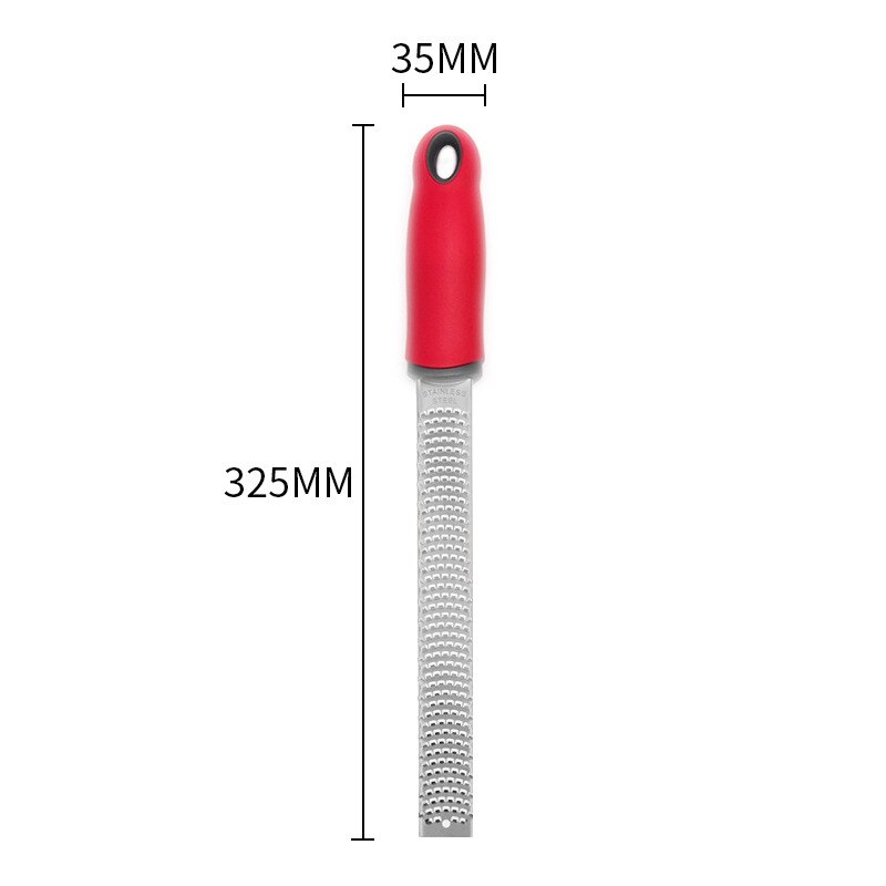 Stainless Lemon Cheese Vegetable Zester Grater Peeler Slicer Kitchen Tool Gadgets Fruit Vegetable Chopper Citrus Lemon Zester: Cheese Grater 01