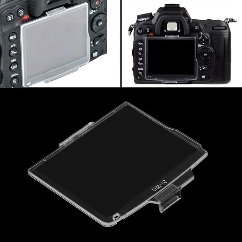 OOTDTY Hard LCD Monitor Cover Screen Protector for Nikon D90 BM-10 Camera Accessories