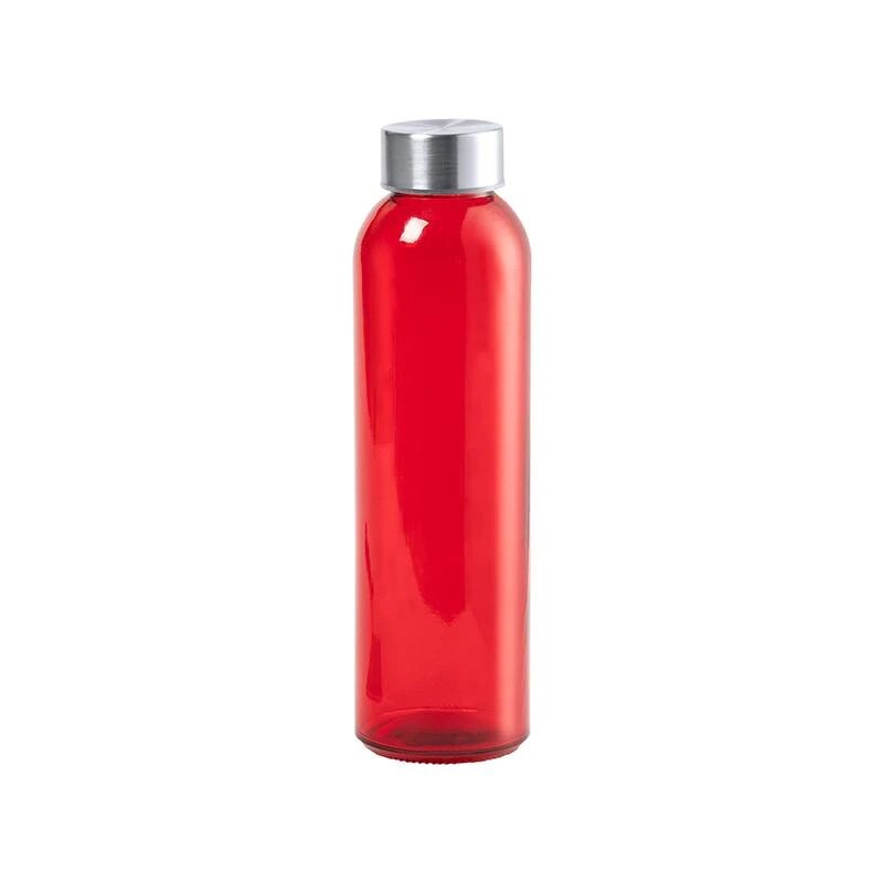TIENDA EURASIA® Vasos Botellas De Para Agua Niños Deportiva Tazas Water Bottle Cristal Bicicleta Deporte Gimnasio Ciclismo Garrafa Gym Termica: ROJO