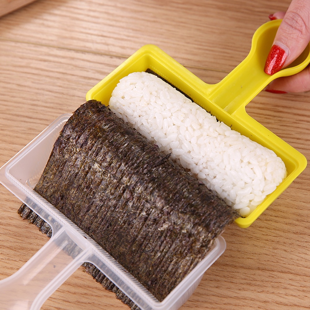 Sushi Maker Roller Roll Mold Hand Shake Rice Ball Meat Vegetables DIY Sushi Making Machine Kitchen Sushi Tools