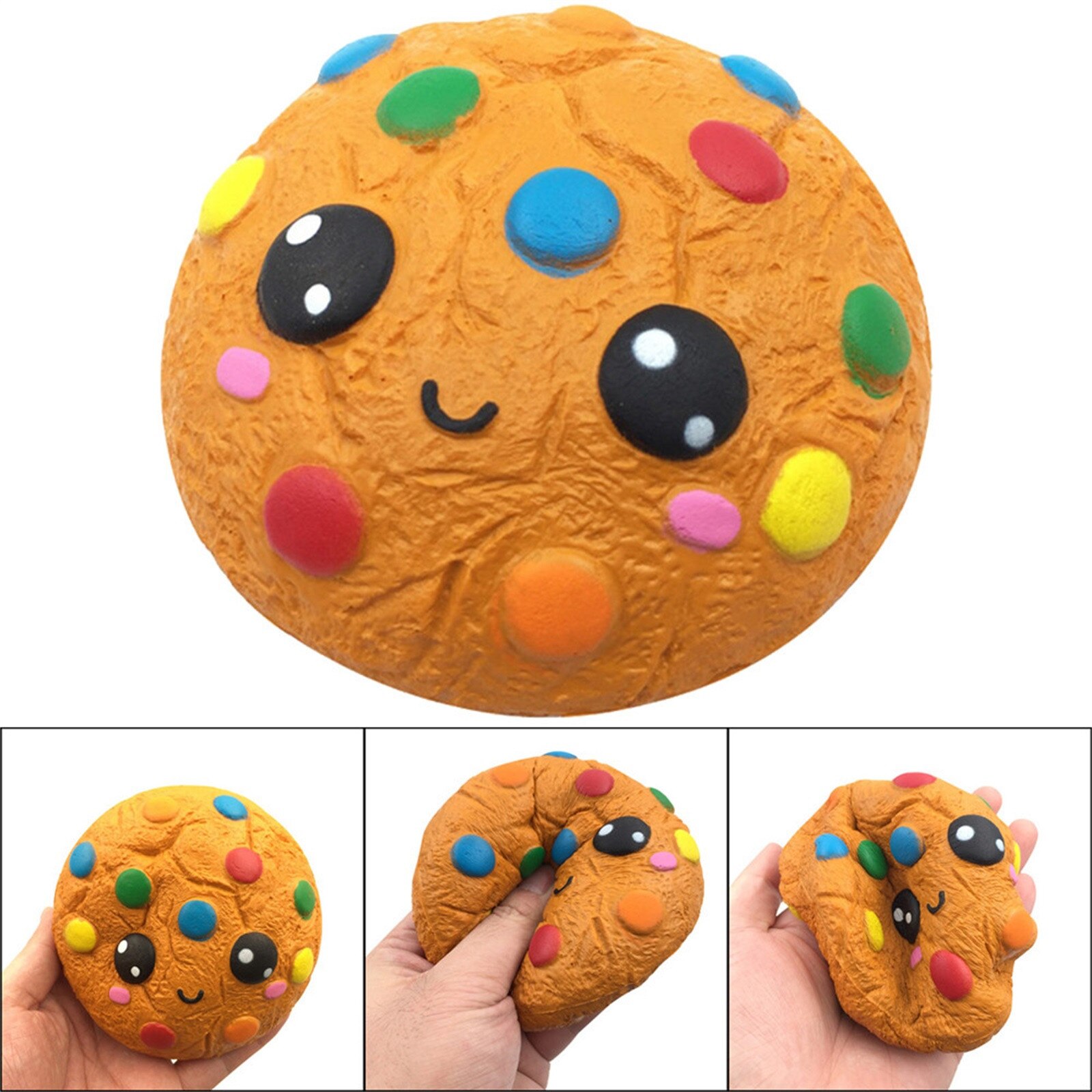 Fidget Toys Cute And Soft Cartoon Chocolates Biscuits Scented Charm Slow Rising Stress Reliever Toys: Default Title