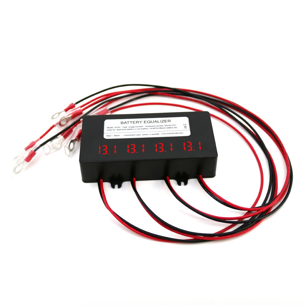 Equilibrador de voltaje HA01 HA02, ecualizador de Batería 2x12V, baterías de plomo ácido AGM de inundación, cargador de batería de plomo y ácido, Regulador en serie