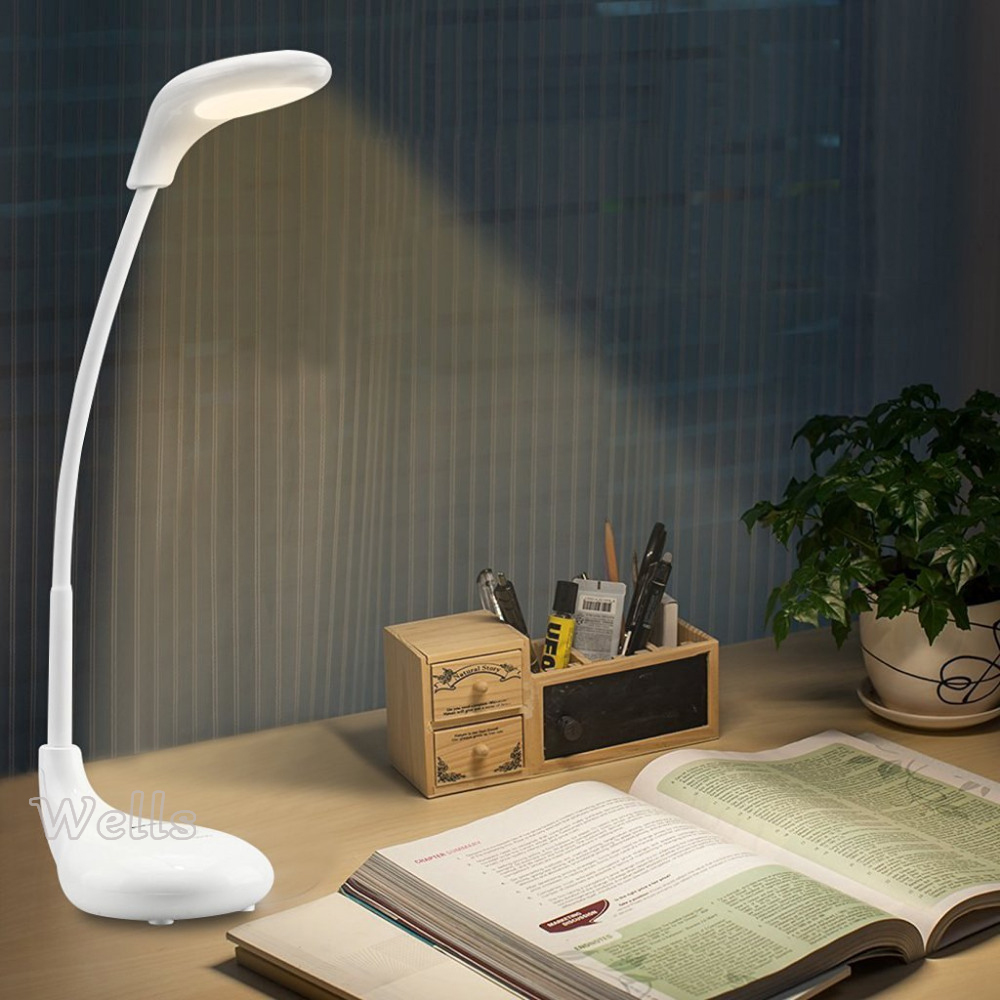 USB oplaadbare Touch Dimbare LED Bureaulamp oogbescherming Reading led Tafellamp 2w indoor led nachtlampje zachte licht oogverzorging