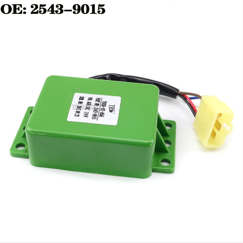 excavator parts for Doosan Daewoo 220-5-7 engine start controller OE:2543-9015 25439015 24V