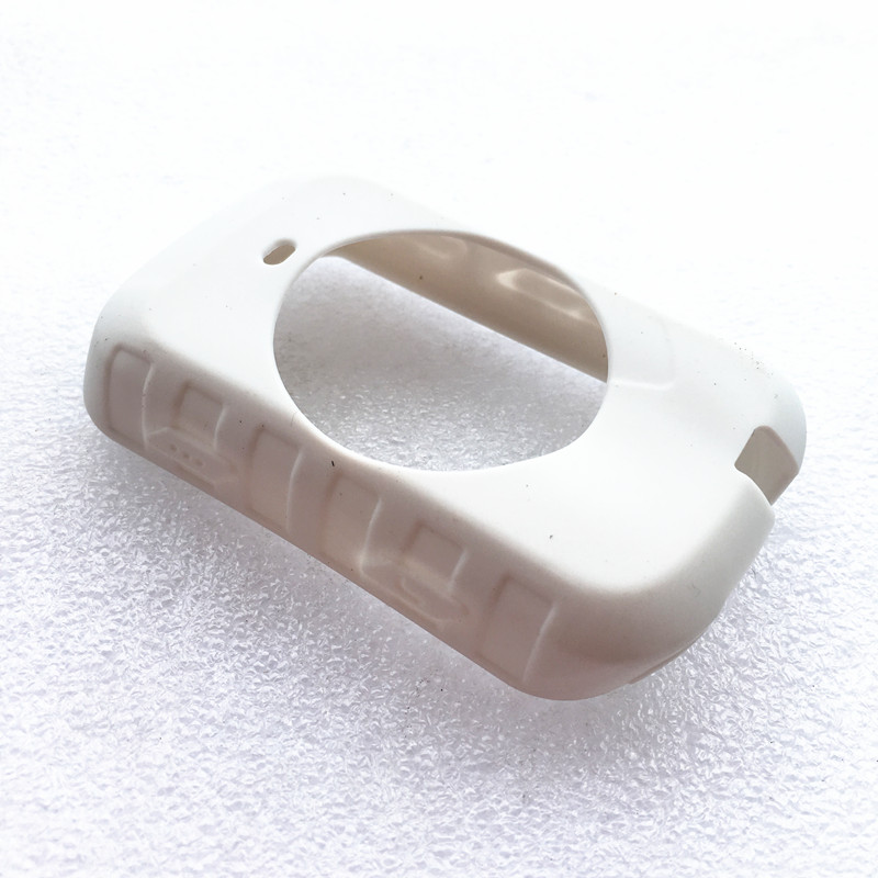Funda genérica de silicona para bicicleta y Protector de pantalla para Garmin Edge 530 GPS funda de de ordenador para garmin edge 530: Blanco