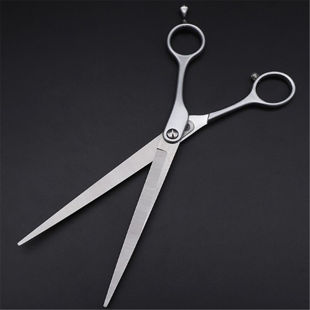 7.5 Inch Flat Shear Stainless Steel Hair Cutting Scissors For Hairdressers Cut Bangs Hair Scissors High-end Hairdressing Scissor