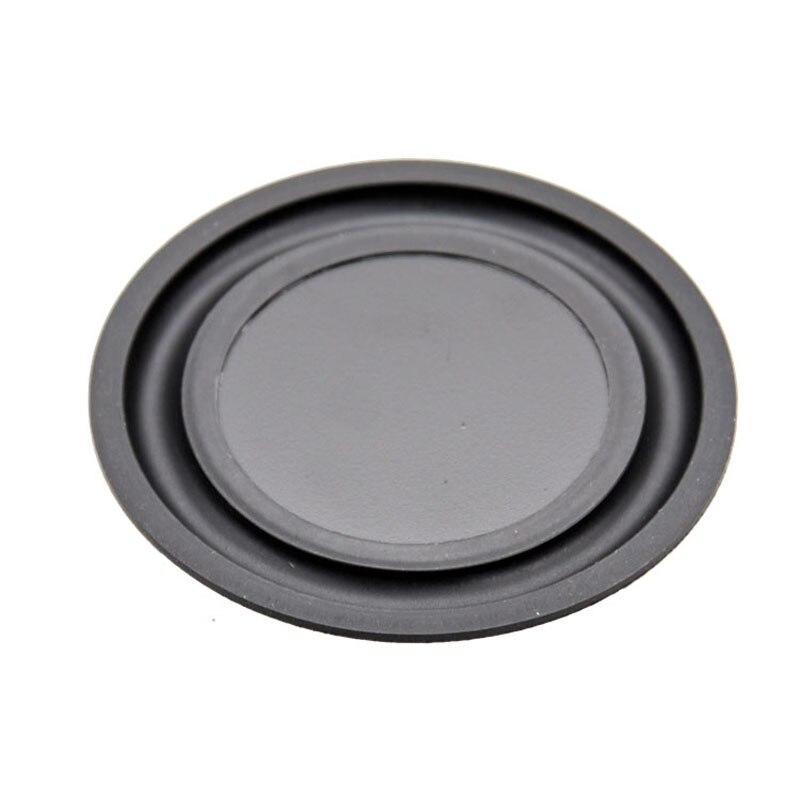 2pcs 35mm-95mm Bass Speaker Passive Radiator Auxiliary Bass Woofer Rubber Vibration Plate