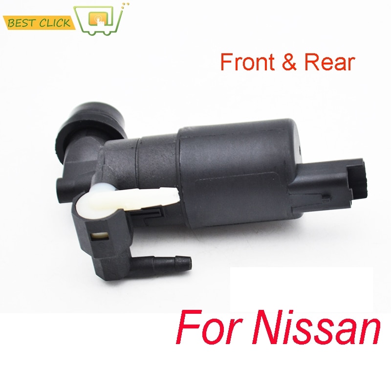 Misima Front Rear Windscreen Washer Pump For Nissan Qashqai Dualis J10 Pathfinder 2007