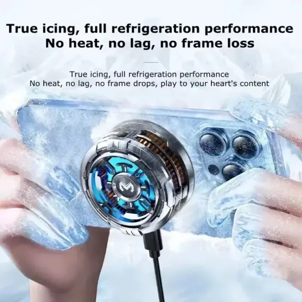 Universal- 2 in 1 Telefon Kühler Halbleiter Kühlung Magnetische Zurück Clip CX08 CX07 Fan einfrieren Kühler für iPhone iOS Android PUBG