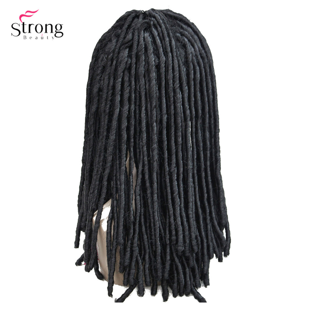 StrongBeauty Twist Haar Viertelnote Zöpfe Perücken Synthetische Dreadlocks Zöpfe Haar Perücke