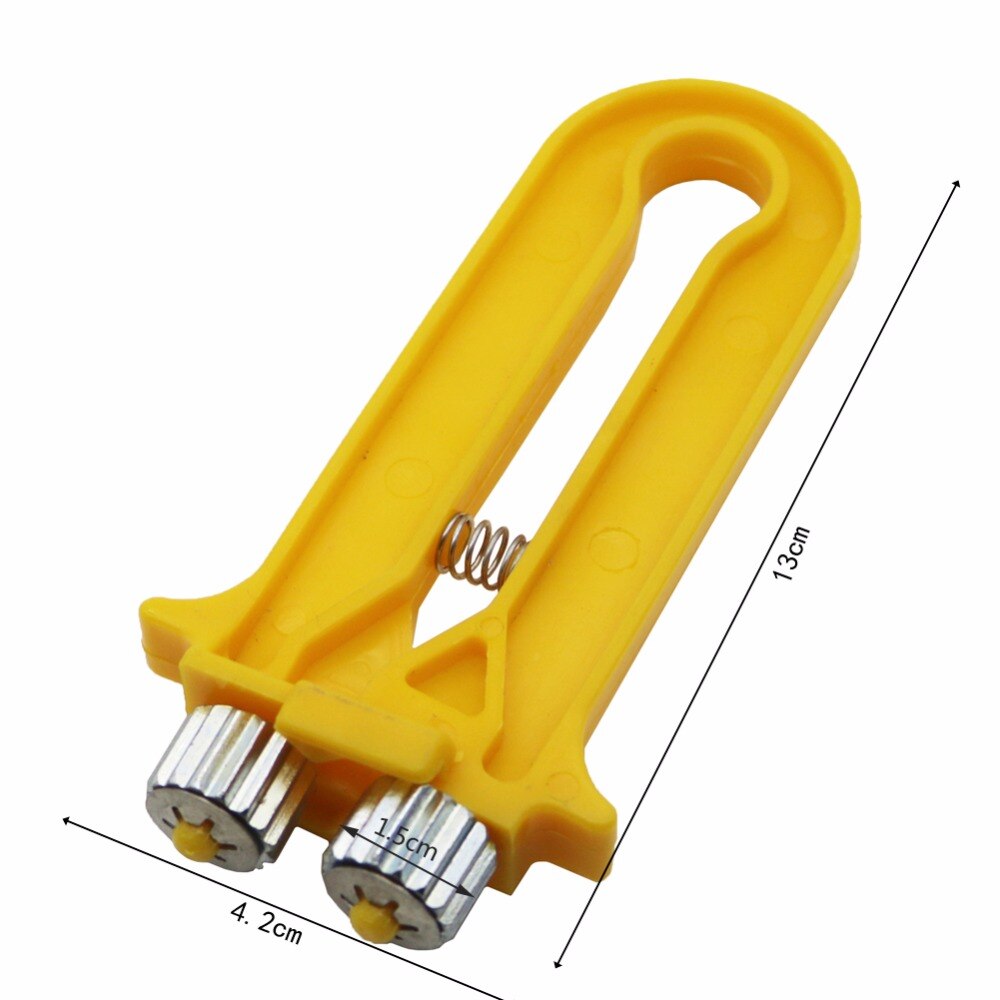 10 Pcs Beehive Tight wire Beekeeping Drawing device Beehives wire Bee tools Yellow