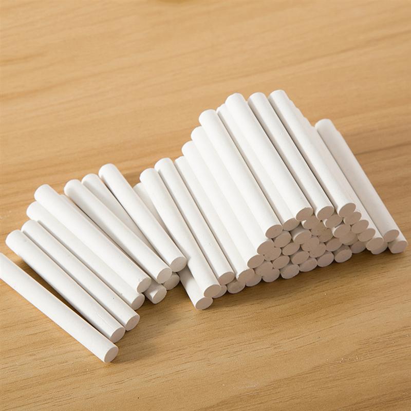 4 boxen von Praktischen Kreide Staub Kostenloser Kreide Tafel Kreiden Bunte und Weiß Kreiden für Lehrer Schule Liefert 100Stck/Kasten
