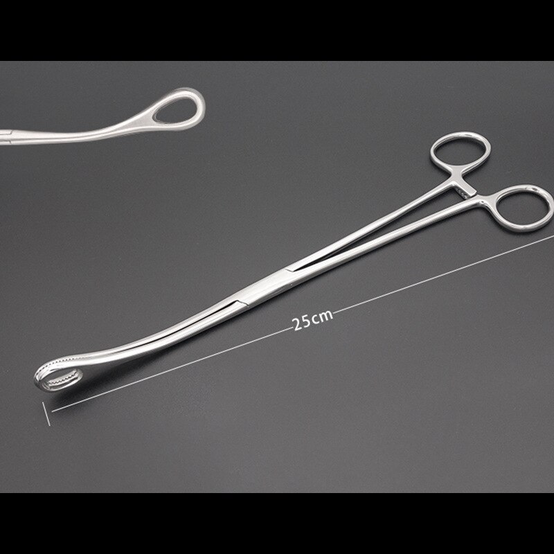 Stainless steel sponge forceps round egg forceps tissue surgery cotton ball forceps oval forceps holding forceps cervical forcep