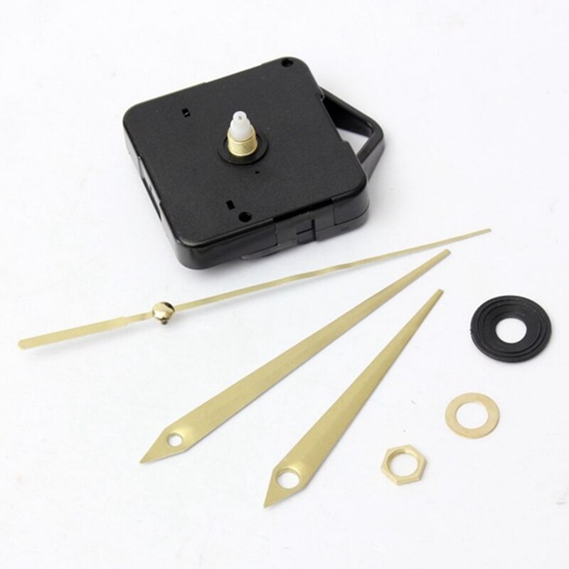 5Pcs Silent Quartz Clock Movement Mechanism Hands Kit Wall Clock Motor Mechanism Replacement Repair Tools Part Clock Kit