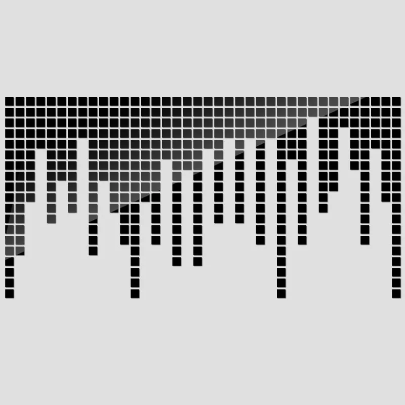 100 Uds 2/3/4cm DIY objetos pequeños pegatinas de mosaico cuadrado espejo redondo pegatinas de pared acrílicas accesorios artesanales pegatinas de fondo