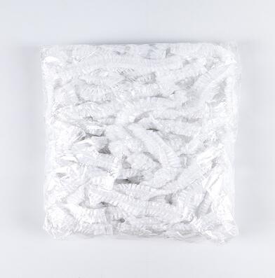 100 pcs/lot jetable bonnets de douche unique bain élastique bonnet de douche chapeau clair Spa Salon de coiffure hôtel salle de bain produits bonnets de bain: 4-5pc