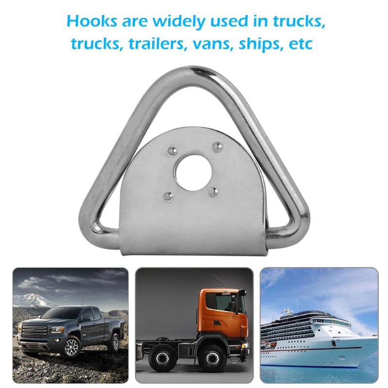 1433 lbs förankring surrningsring+fuskankare för lastbil trailer skåpbil båt hästbox dragkraft 650 kg produktstorlek 78*65*11 mm