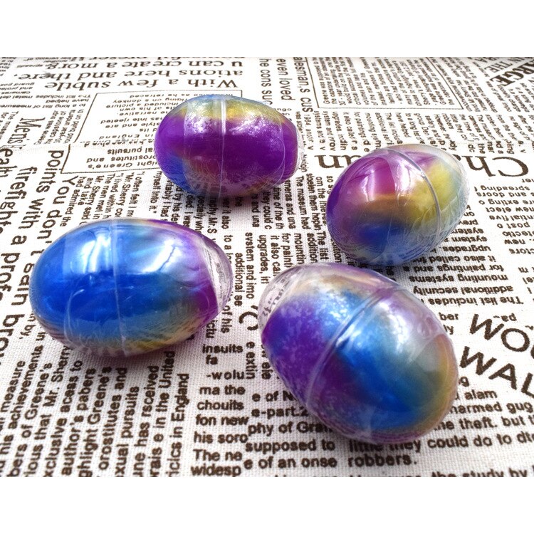 Außenhandel Kristall Farbige Schlamm Gelee Schlamm Schlanke Sieben Farbe Ei Gemischte Farbe Kristall Schlamm Schlamm Schlamm Spielzeug