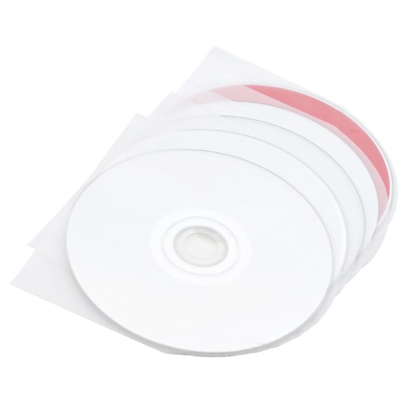 100PCS Anti-Static Inner Sleeves Protective Bag for Vinyl LP Records CD DVD Disk Accessories Kit 95AF