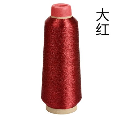 Rollo de hilo de seda dorado y plateado para costura pagoda, rollo de 150g, 3600m, para accesorios de costura de sastre 1190: 6 red