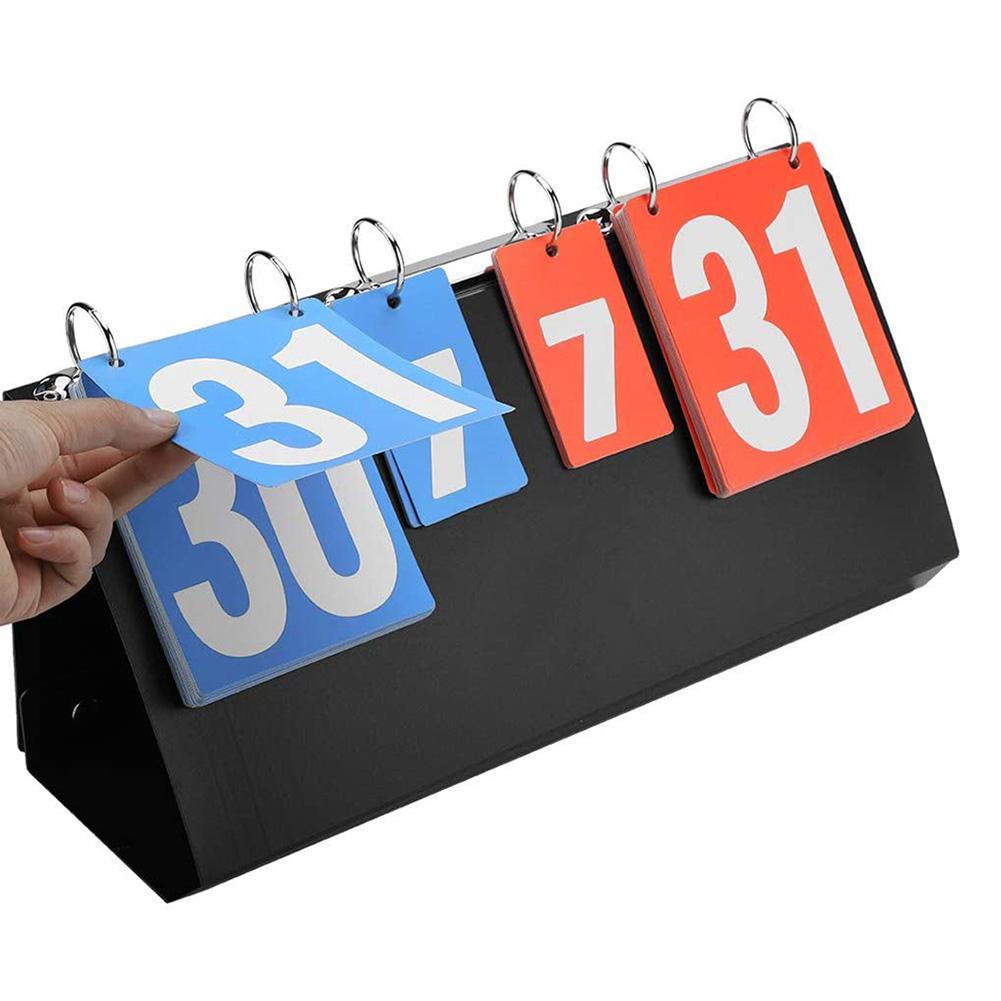 4-Digit Score Recording Basketball Badminton Table Tennis Competition Scoreboard Badminton Table Tennis Competition Scoreboard
