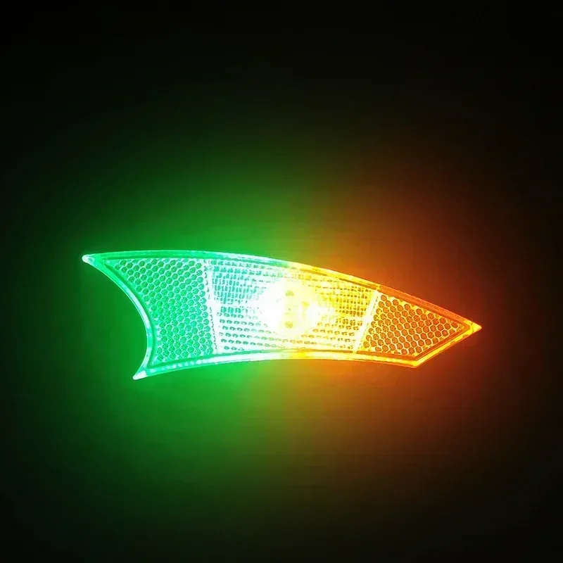 Led Fiets Spaak Licht Waterdichte Racefiets Wielverlichting Nacht Rijden Veiligheid Waarschuwing Spaken Lamp Fiets Decor Fietsaccessoires: WHITE