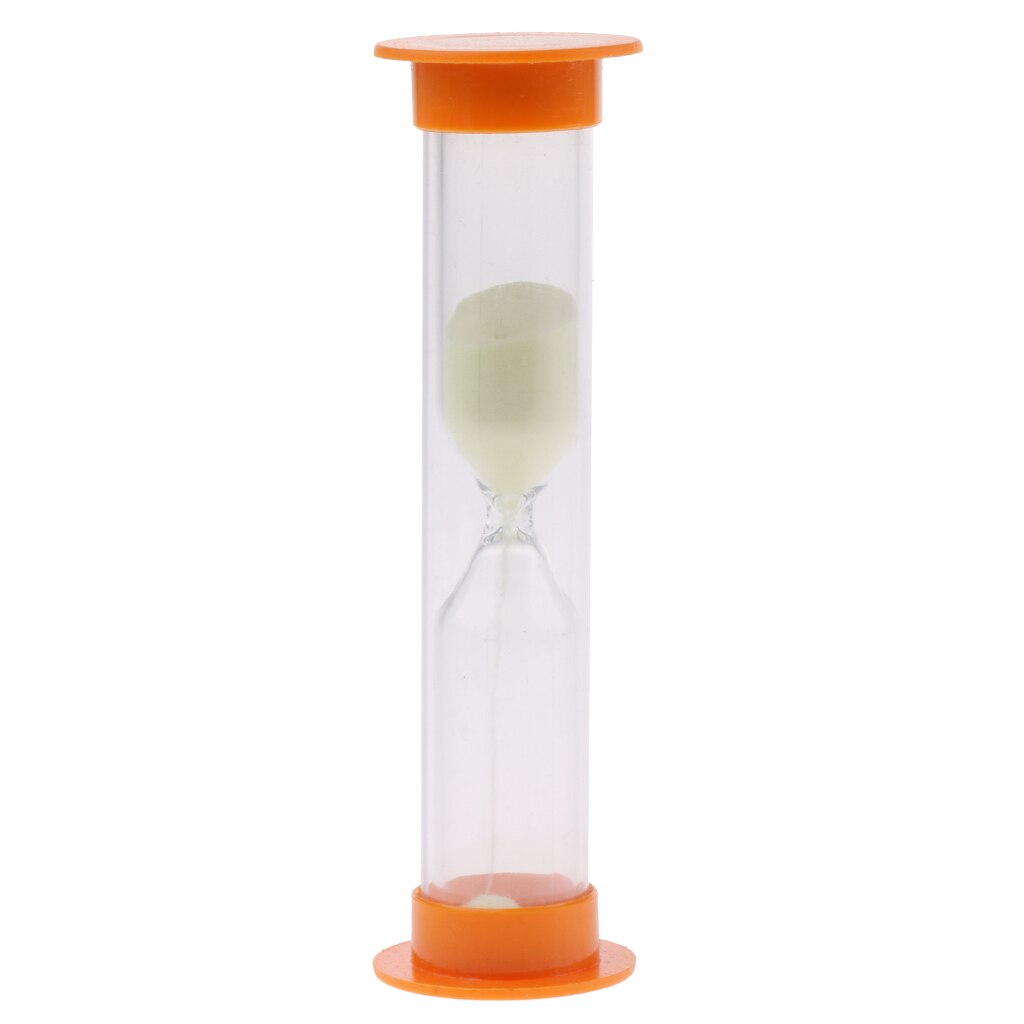 1 Minute Kunststoff Sanduhr Sand Timer (Glow In The Dark) Party Spiele Requisiten