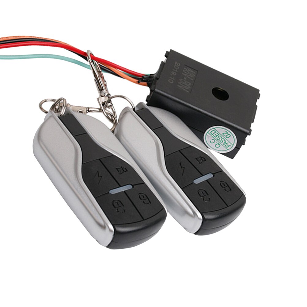 48-60V Anti-theft Horn Alarm with Remote Control Long Distance Security Alarm System Remote Engine Start Arming Disarming A50