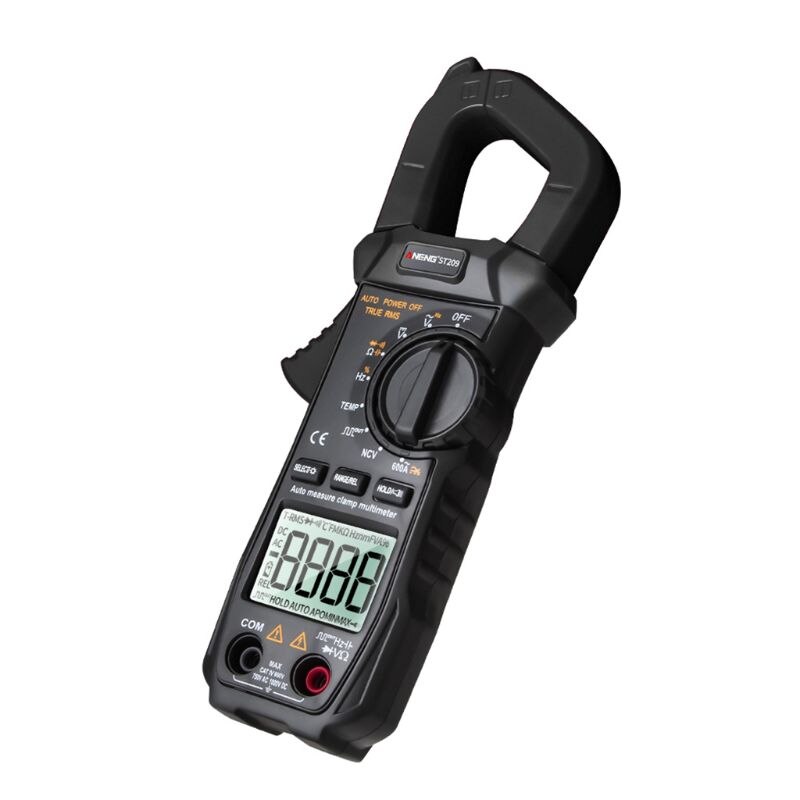 6000 Counts True RMS Clamp Meter Digital Multimeter NCV Square Wave Output Diode