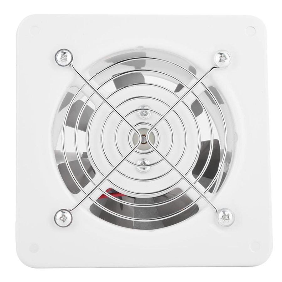25W 220V 50HZ Wall Mounted Exhaust Fan Low Noise Home Bathroom Kitchen Garage Air Vent Ventilation