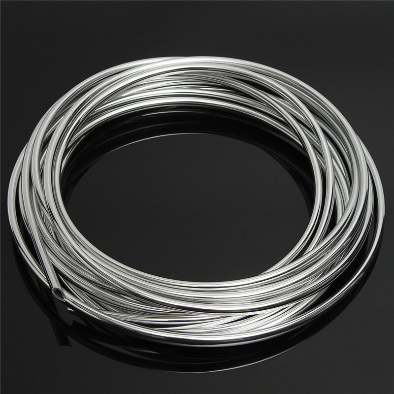 1 Roll 6M Car Styling Mouldings Door Moulding Strip Chrome Car Body Door Edge Moulding Trim Strip Scratch Guard Protector