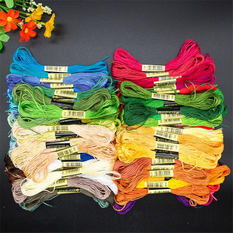 Anchor Similar dmcs embroidery floss Cross Stitch Cotton Embroidery Thread Floss Sewing Skeins Craft Silk Line Branch Threads