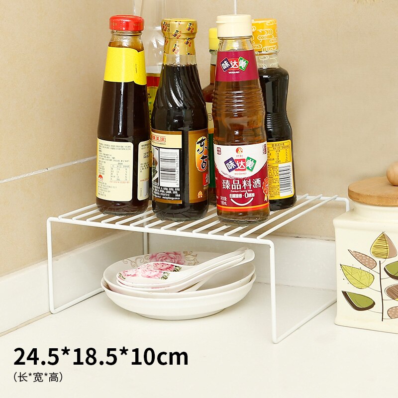 Home Closet Organizer Storage Shelf for Kitchen Rack Space Saving Shelf Kitchen Organizer Wardrobe Shoe Organizers Saving Space: 1-2